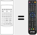 Replacement remote control for TC140