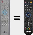 Replacement remote control for DTA 2196