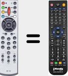 Replacement remote control for SF10