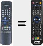 Replacement remote control for TP 763 (759880199700)