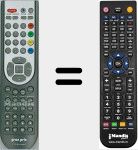 Ersatzfernbedienung f&uuml;r LT190 combi