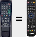 Ersatzfernbedienung für 020T