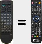 Ersatzfernbedienung f&uuml;r R-18A07