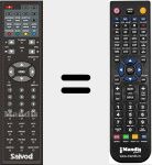 Ersatzfernbedienung f&uuml;r 198DIVXTDT