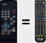 Ersatzfernbedienung f&uuml;r T5564EV