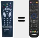 Ersatzfernbedienung für HRC 102 (36142890)