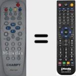 Ersatzfernbedienung f&uuml;r YKQ51T3N8