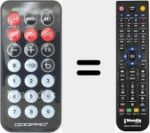 Ersatzfernbedienung für REMCON1546