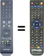 Replacement remote control Samsung SEC8501