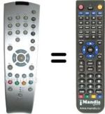 Replacement remote control SEC3577