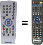Replacement remote control SEC15981