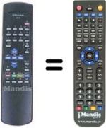 Replacement remote control SEC2829