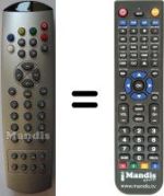 Replacement remote control WHV5987