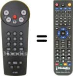 Replacement remote control SEC0315