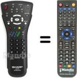 Replacement remote control SEC12527