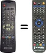 Replacement remote control SEC14548