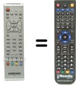 Replacement remote control Samsung SEC14672