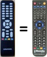 Replacement remote control Grundig SEC14055W