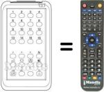 Replacement remote control 701 308 001