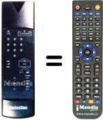 Replacement remote control 100 TS 008