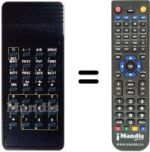 Replacement remote control 286-0000 / 2