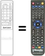 Replacement remote control 290P-015030