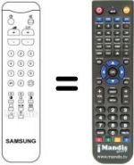 Replacement remote control Samsung CB 5062 A