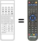 Replacement remote control 4AA4U1T0016