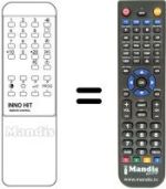 Replacement remote control 5702-B 2065 E-00