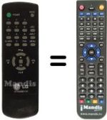 Replacement remote control 6710V00017M