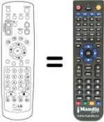 Gleichwertige Fernbedienung LG CE 29Q46 ET