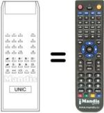Replacement remote control 88141