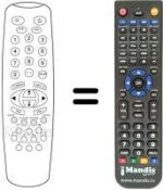 Replacement remote control 940