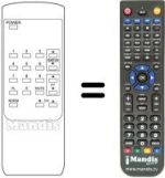 Replacement remote control A 300