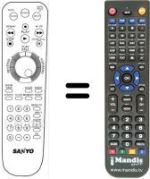 Replacement remote control B08306