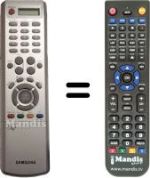 Gleichwertige Fernbedienung Samsung WS 32M206V