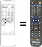 Replacement remote control Videologic CT 369