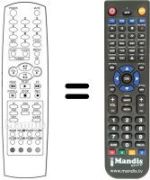 Replacement remote control LG CL 29A 40RQ