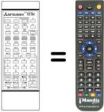 Replacement remote control CT 2355