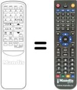 Replacement remote control Funai FTR9TC