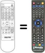 Replacement remote control JXTP