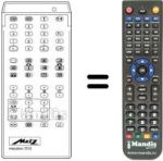Replacement remote control MECATRON 7217