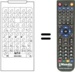 Replacement remote control MTR