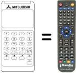 Replacement remote control NON TEXT