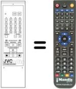 Replacement remote control PU 11099 A