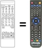 Replacement remote control Bsr 28 PL 71X