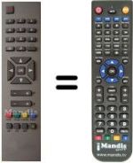 Replacement remote control RC 1241