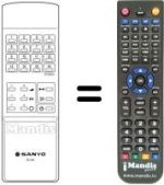 Replacement remote control RC 305