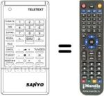 Replacement remote control RC 317