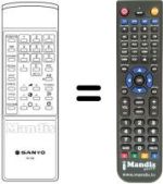 Replacement remote control RC 348
